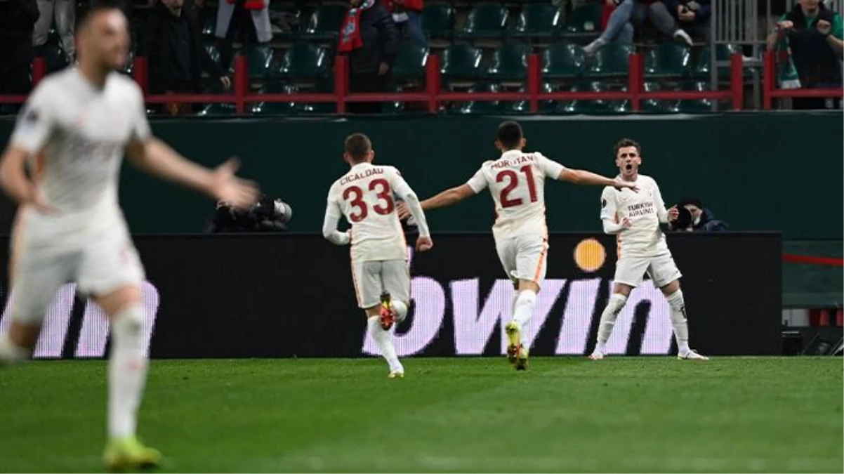 Galatasaray, Rusya deplasmanında Lokomotiv Moskova\'yı 1-0 mağlup etti