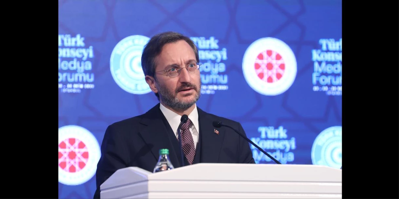 Cumhurbaşkanlığı İletişim Başkanı Altun, Türk Konseyi Medya Forumu\'nda konuştu (1)