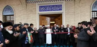 Diyanet İşleri Başkanı Erbaş, Kırgızistan'da açılışını yaptığı camide ilk cuma namazını kıldırdı
