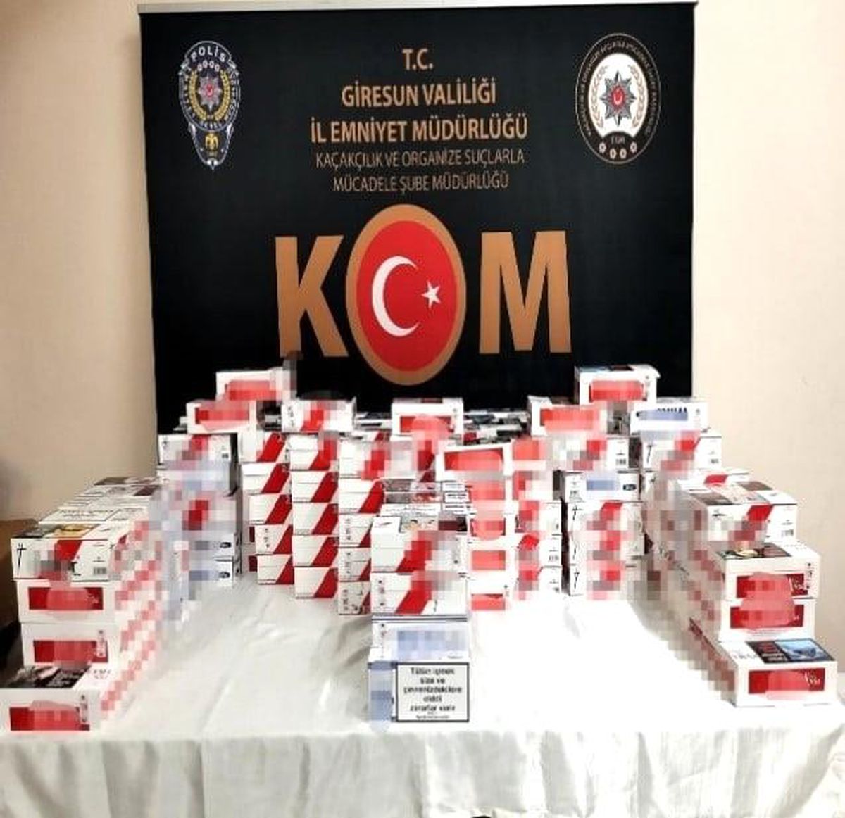 Giresun\'da kaçakçılara darbe