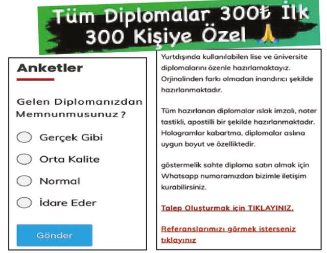 500 TL'ye ODTÜ diploması satılıyorlar, durumum yok diyene indirim bile yapıyorlar