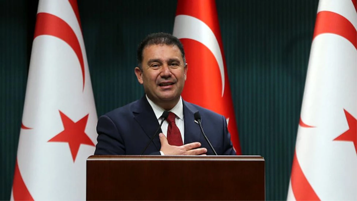 Kuzey Kıbrıs Başbakanı Saner: "Kurgulanan video ile itibar suikastının hedefi oldum"