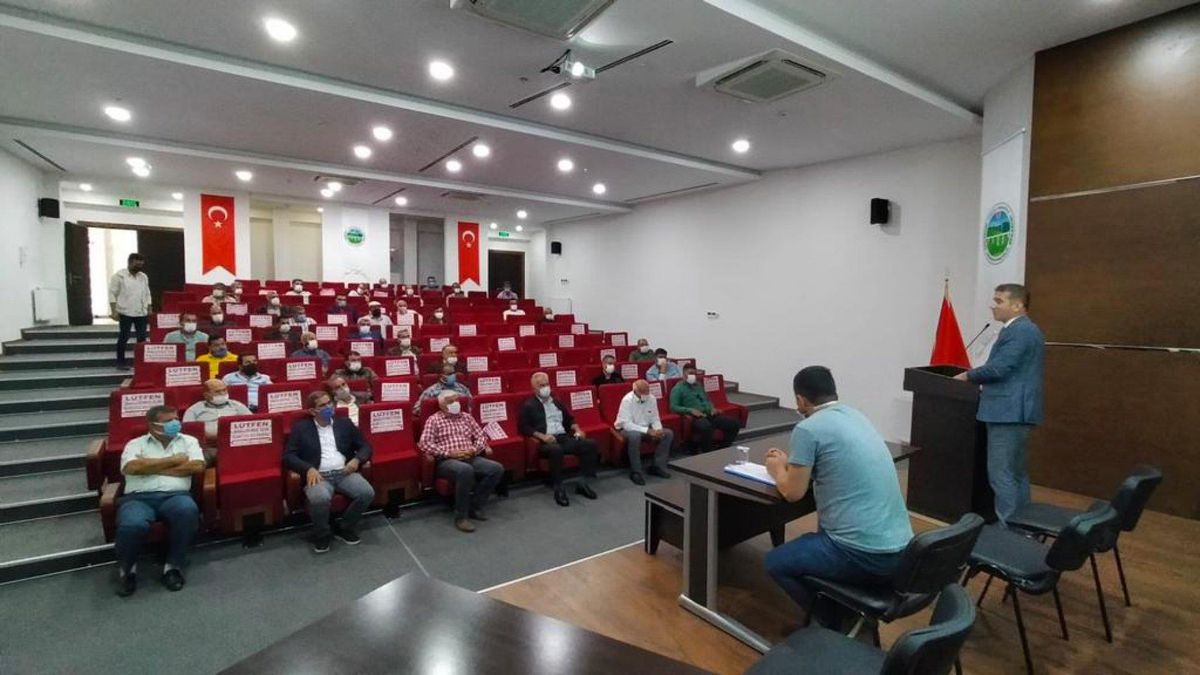 Nurdağı Milli Eğitim Müdürlüğünden taşıma ve iş güvenliği eğitimi toplantısı