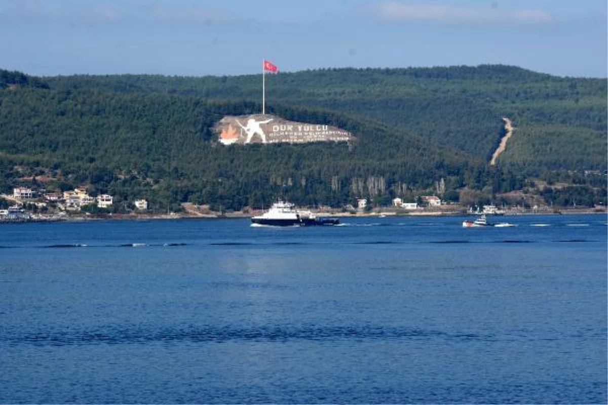 Son dakika haberleri... RUS ASKERİ RÖMORKÖRÜ, ÇANAKKALE BOĞAZI\'NDAN GEÇTİ