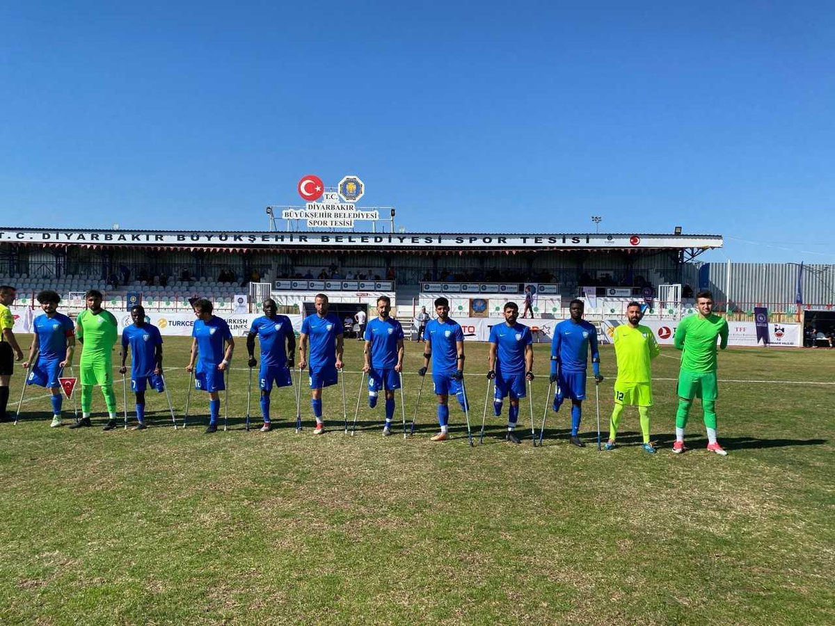 Son dakika haberleri... Şahinbey Ampute Futbol Takımı, Türkiye Kupası\'nda finale yükseldi