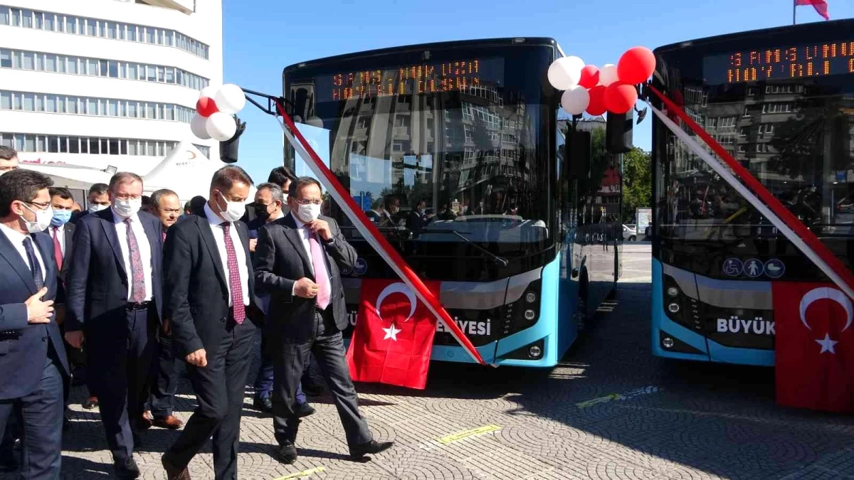 Samsun\'da ulaşım filosuna 30 yeni otobüs