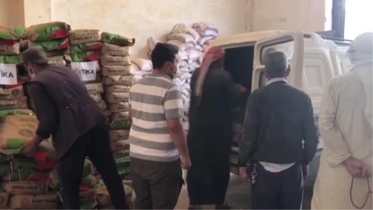 TİKA\'dan Suriye\'nin kuzeyindeki çiftçilere 90 tonluk tohum desteği