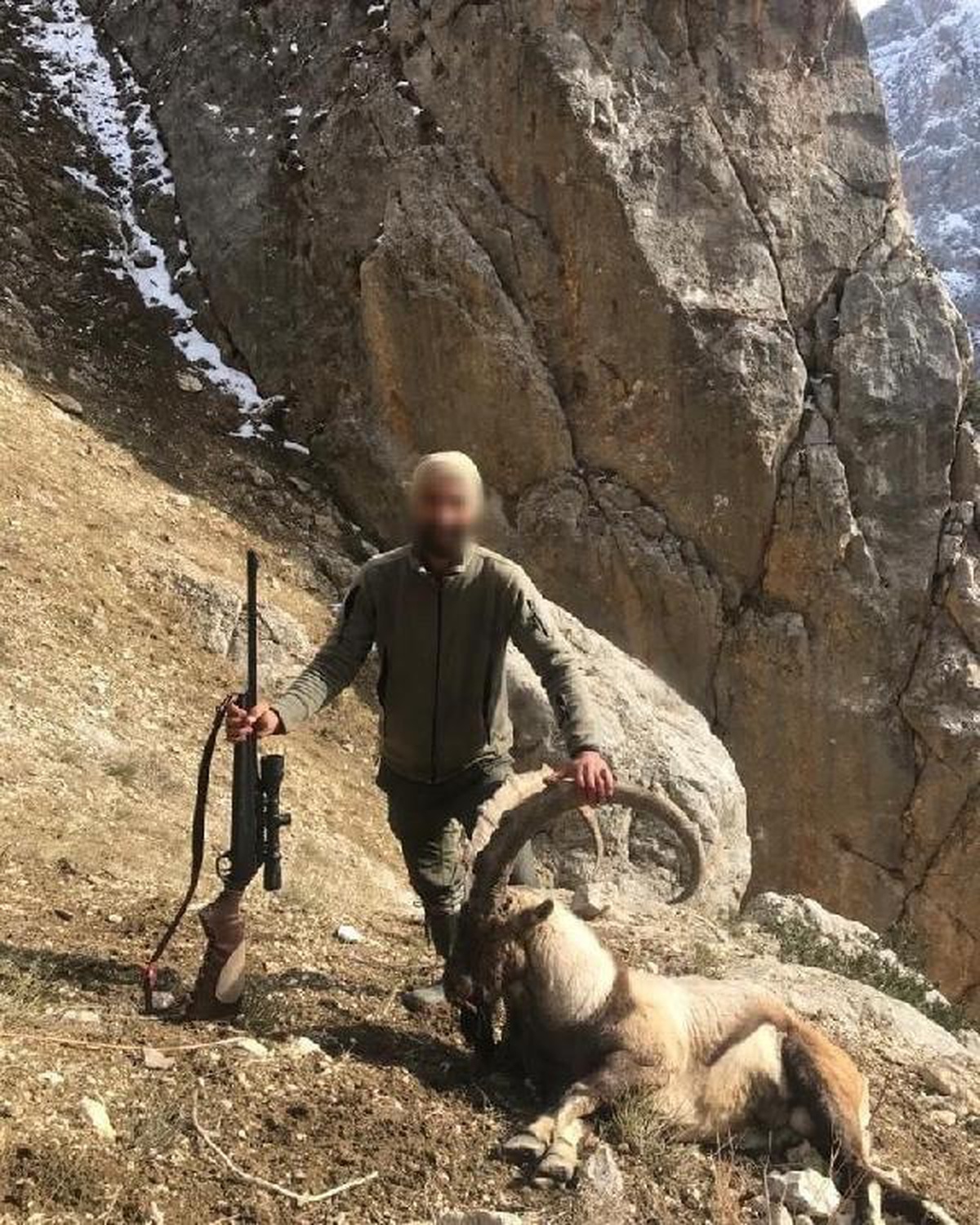 Yaban keçisi avına, sosyal medyadan ihbar sonrası para cezası