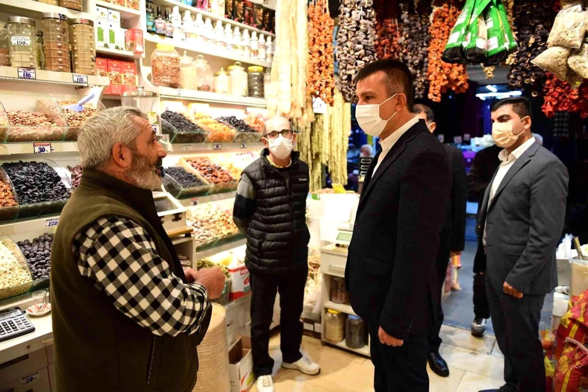 Altındağ Belediye Başkanı Balcı\'dan Ulus Hali\'ne ziyaret