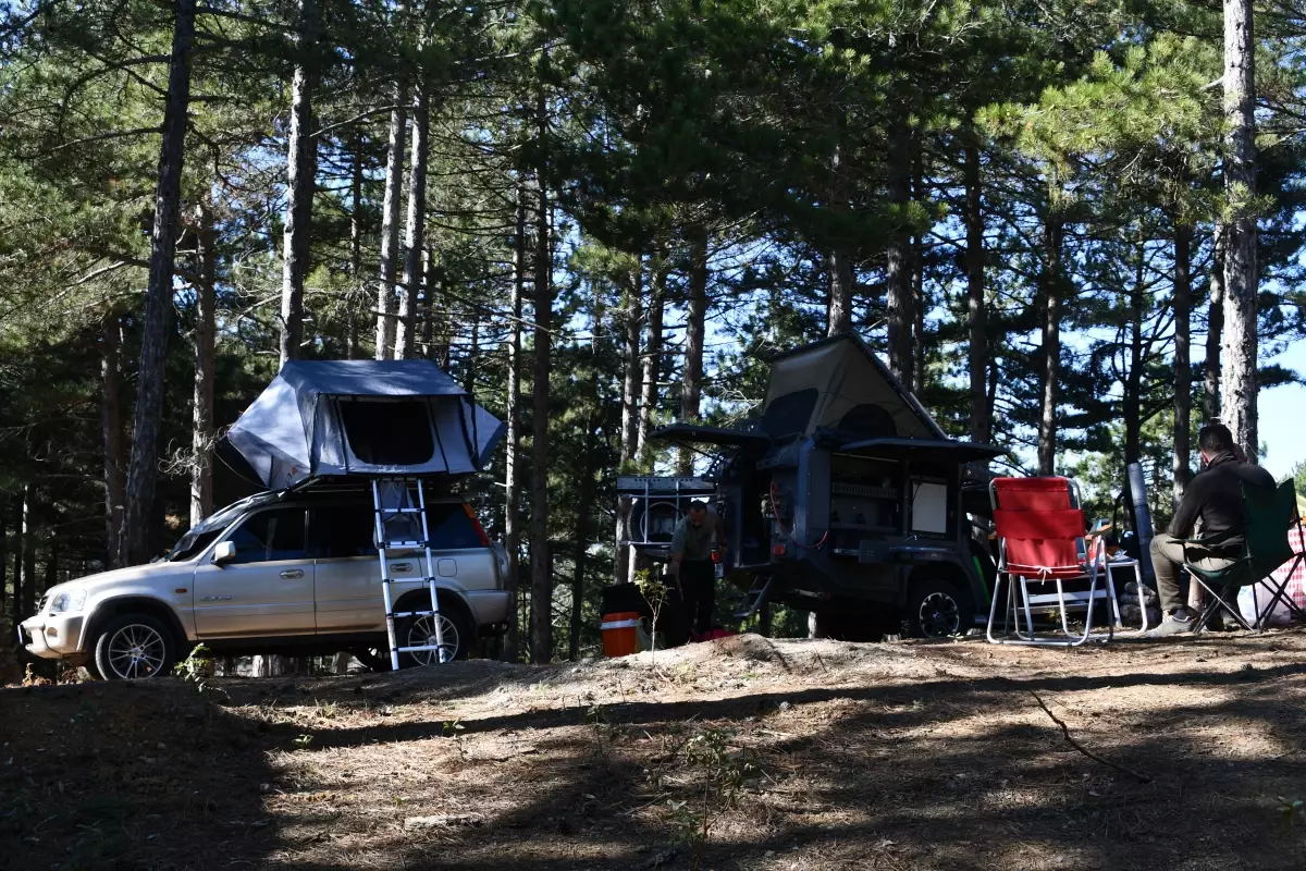 Balıkesir\'de "Kamp, Karavan ve Off-Road Festivali" başladı