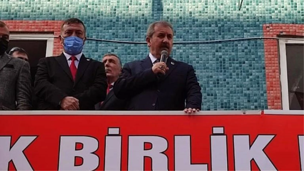 BBP Başkanı Destici: "Bu sefer denize dökmekle kalmaz, Atina\'da tepelerine bineriz"