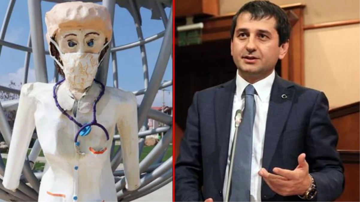 Heykel eleştirisi yapan İYİ Partili İbrahim Özkan, belediyeyi öğrenince paylaşımını sildi