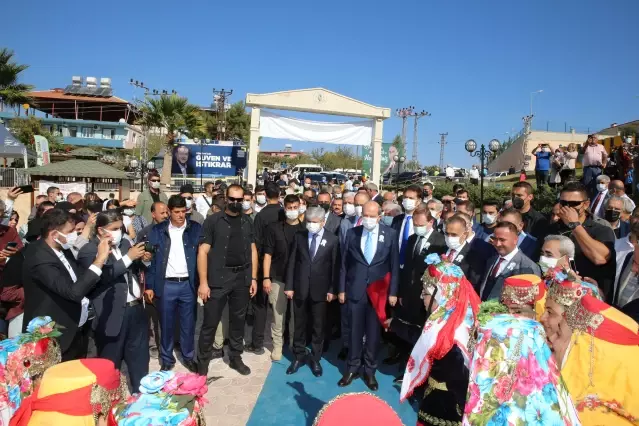 Son dakika haberi! KKTC Cumhurbaşkanı Tatar, Hatay'da zeytin ve zeytinyağı festivaline katıldı Açıklaması