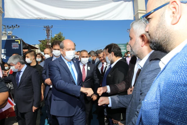 Son dakika haberi! KKTC Cumhurbaşkanı Tatar, Hatay'da zeytin ve zeytinyağı festivaline katıldı Açıklaması