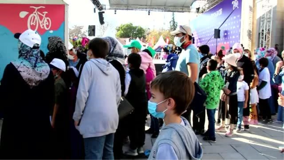 Konya Bisiklet Festivali sürüyor