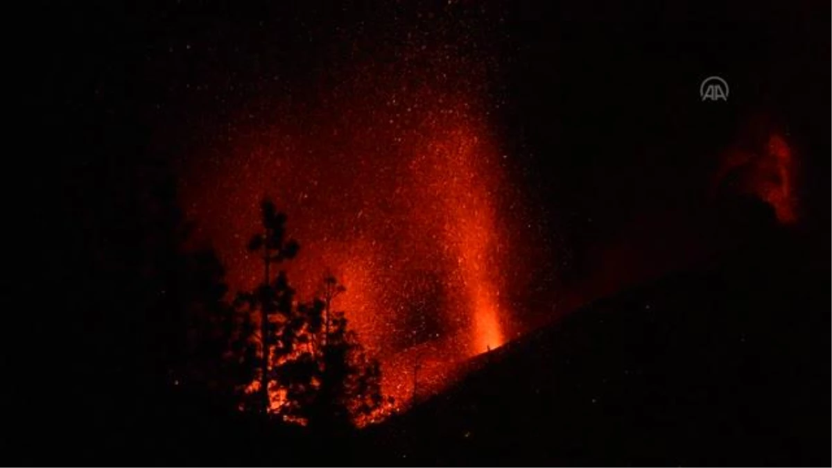 La Palma Adası\'nda volkandan çıkan lavlar 33 günde 2 bin 185 binayı kül etti