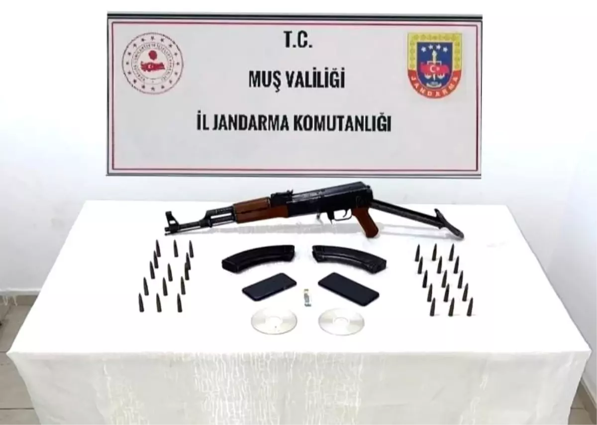 Muş\'ta terör örgütü PKK/KCK\'ya yönelik operasyonda bir kişi tutuklandı