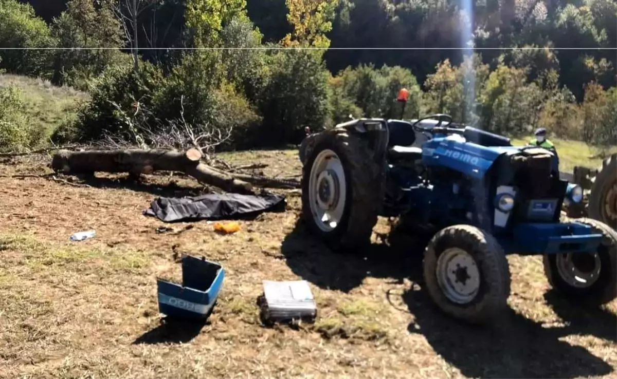 Traktörün altında kalan sürücü hayatını kaybetti