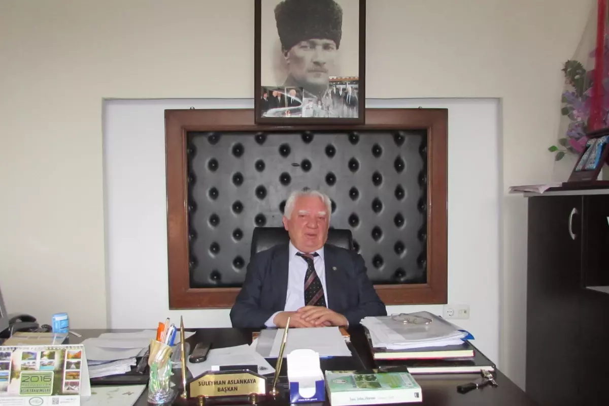 Ziraat Odası Başkanı Aslankaya\'dan üreticilere toprak tahlili yaptırmaları uyarısı