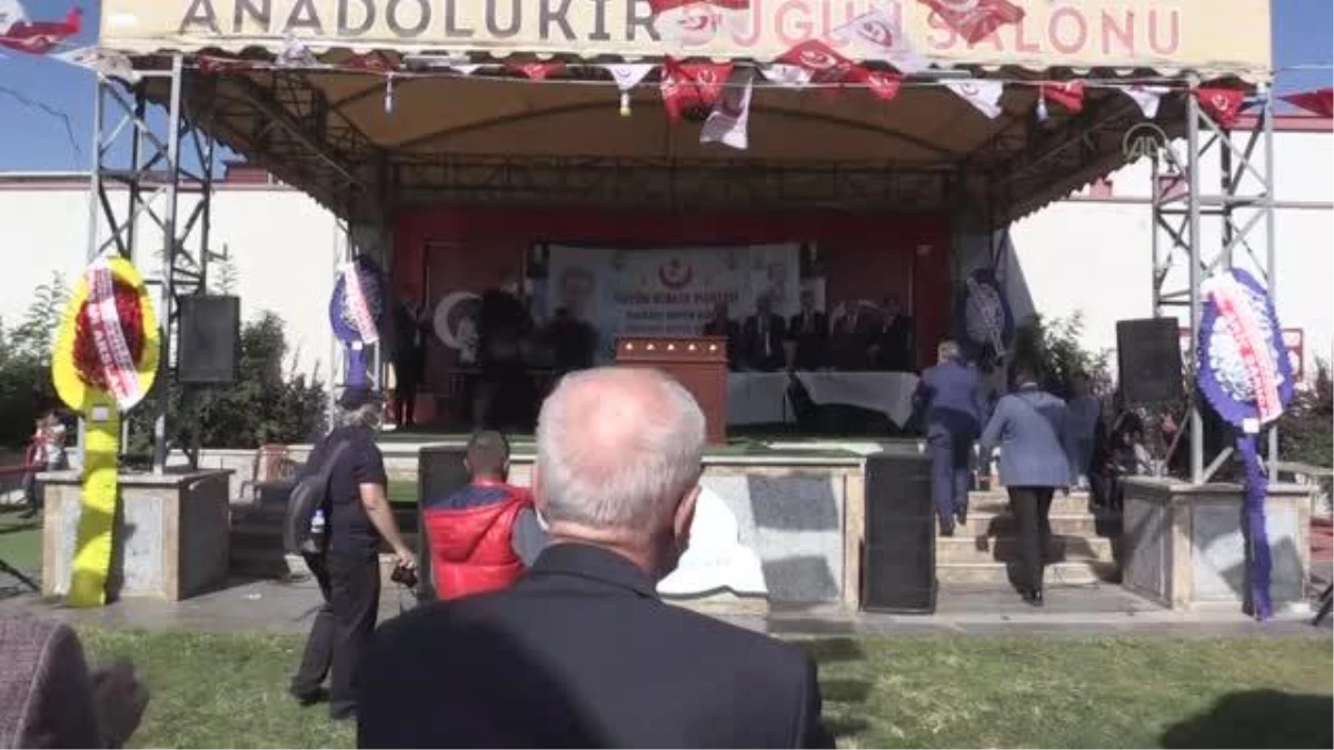 GAZİANTEP - BBP Genel Başkanı Destici, partisinin ilçe kongresinde konuştu (2)