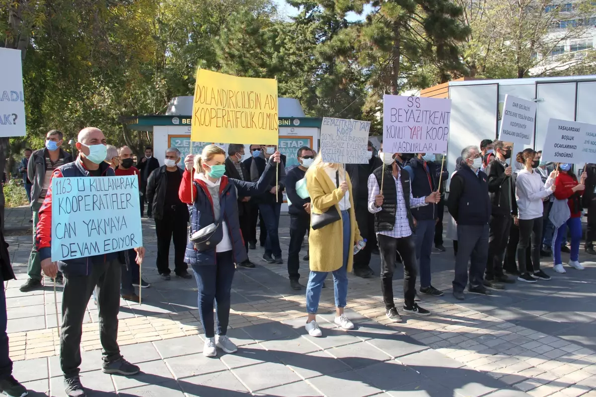 Kayseri SS Beyazıtkent Konut Yapı Kooperatifi mağdurlarından açıklama