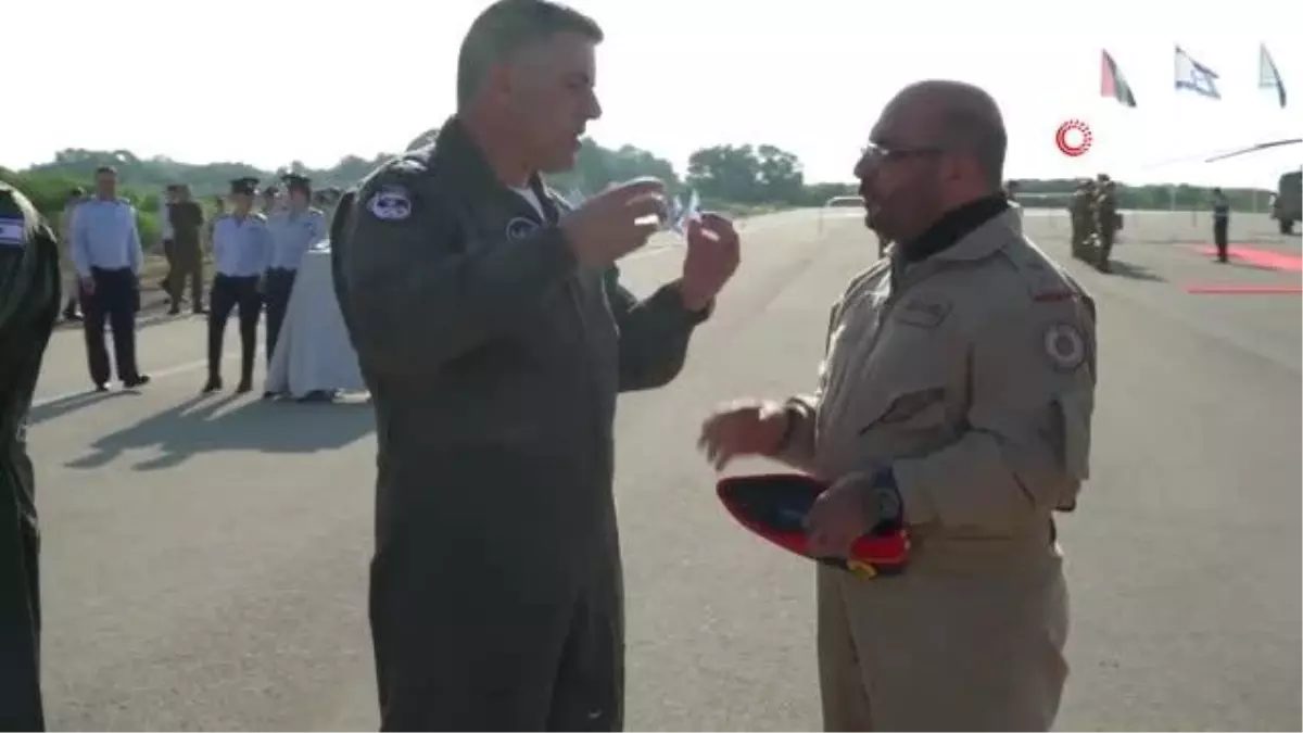 BAE Hava Kuvvetleri Komutanı "Mavi Bayrak" tatbikatı için İsrail\'de