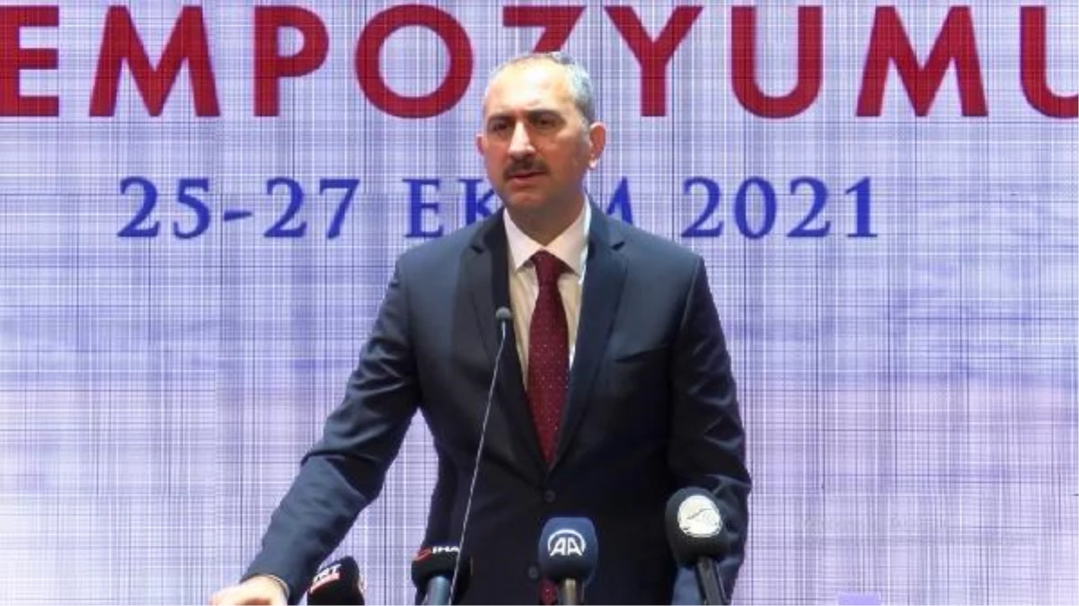 Adalet Bakanı Gül, Türk Hukuk Tarihi Sempozyumu\'nda konuştu Açıklaması