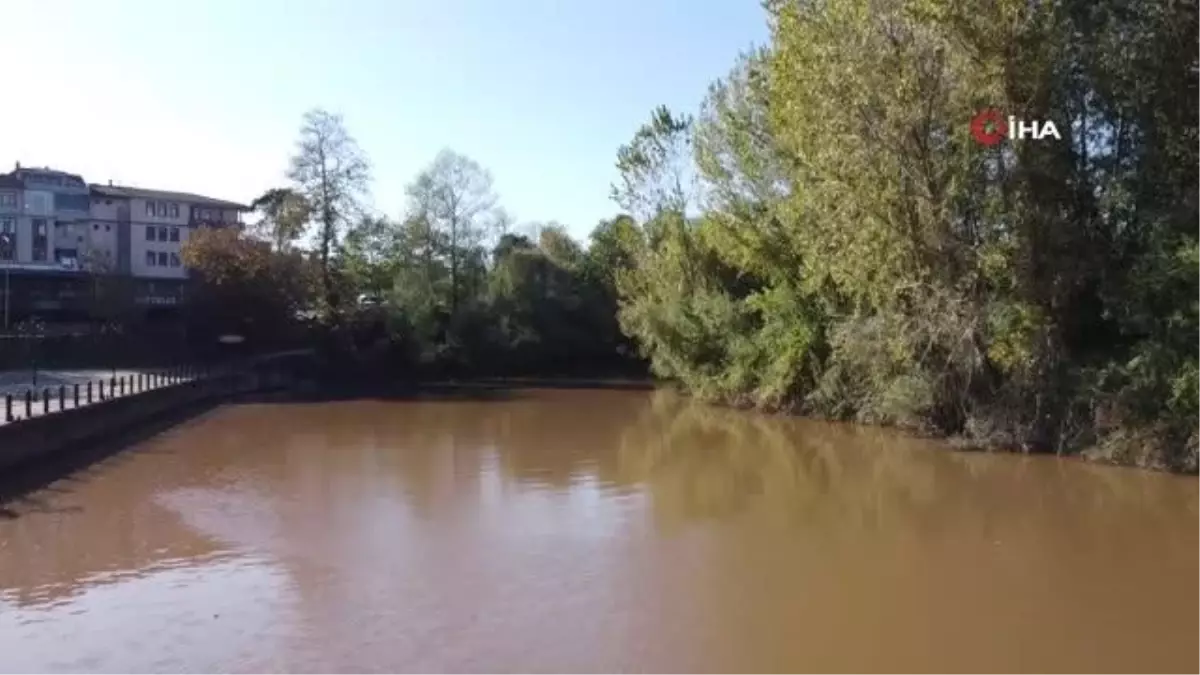 Bartın Irmağı\'ndan mest eden sonbahar görüntüleri
