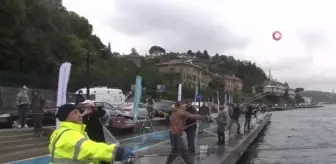 Beykoz'da en büyük ve en ağır balığı tutanlar ödüllendirildi