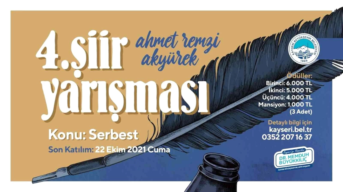 Ahmet Remzi Akyürek anısına düzenlenen şiir yarışmasına 1270 kişi katıldı