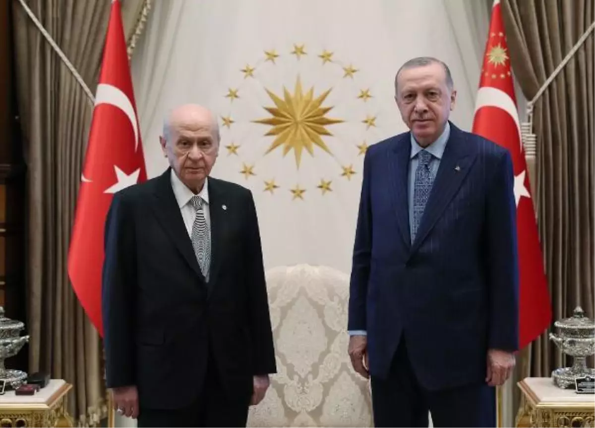 Cumhurbaşkanı Erdoğan\'ın MHP Genel Başkanı Bahçeli\'yi kabulü başladı