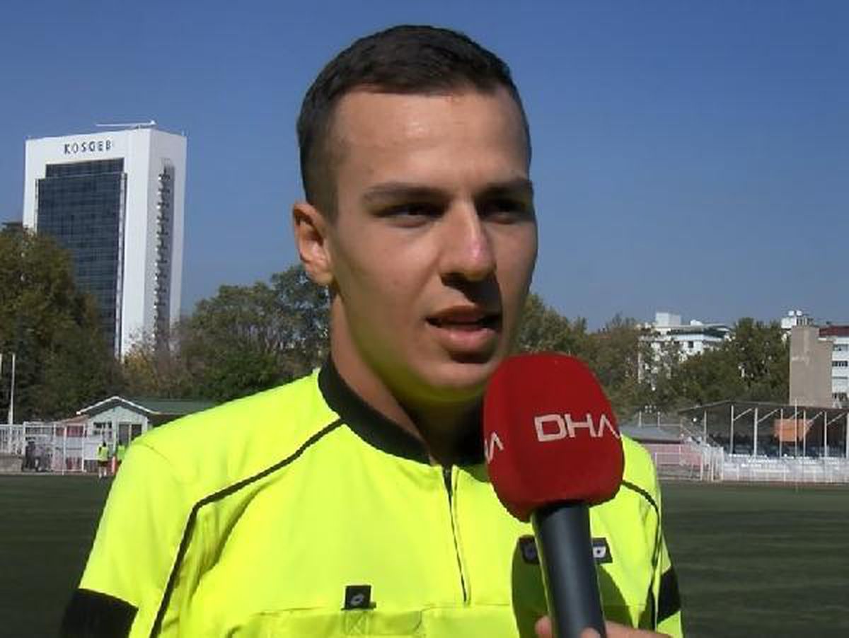Genç hakem kanseri yendi, sahalara döndü
