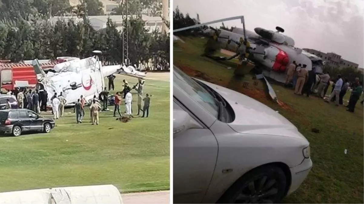 Libya\'da düşen helikopterin 40 milyon dinar yüklü olduğu iddiası