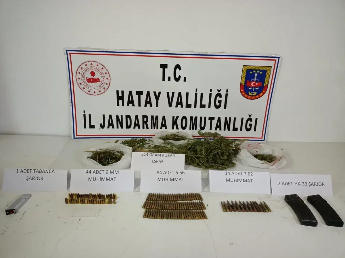 Hatay\'da uyuşturucu operasyonunda bir şüpheli tutuklandı