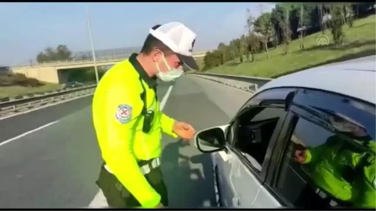 Helikopter destekli trafik denetimi yapıldı