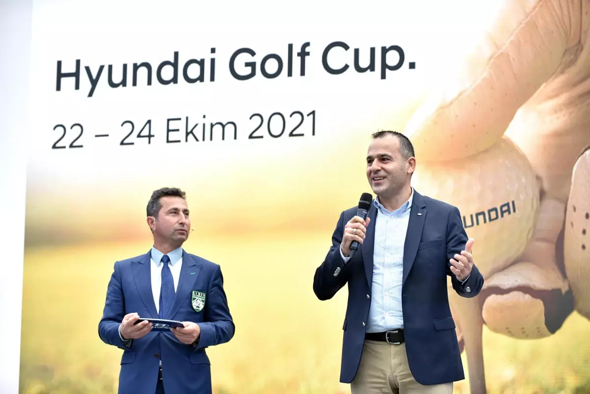 Hyundai Golf Cup birincileri ödüllerine kavuştu