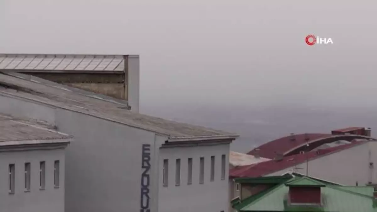 Erzurum\'a lapa lapa kara teslim