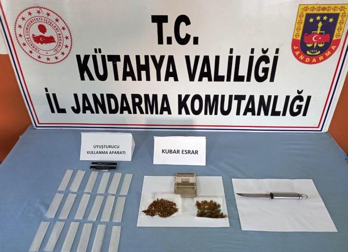 Tavşanlı\'da uyuşturucu operasyonu