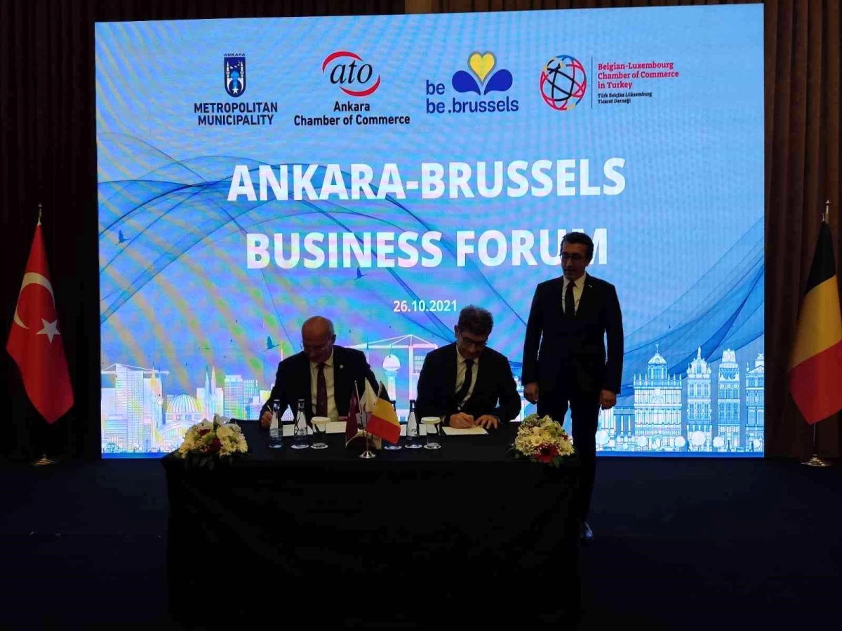 Son dakika haberi... Ankara Ticaret Odası ve Ankara Büyükşehir Belediyesi\'nden Brüksel ile önemli iş birliği