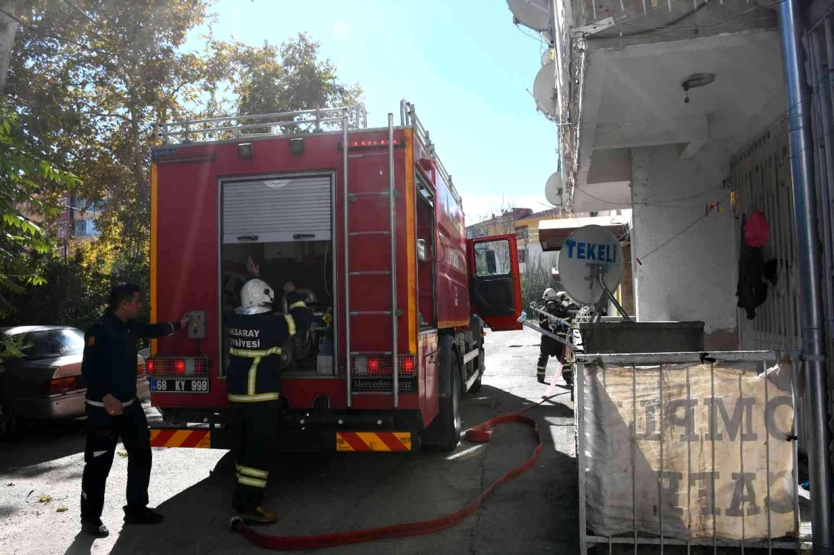 Son dakika haberi | Balkondaki kombiden çıkan yangın paniğe neden oldu