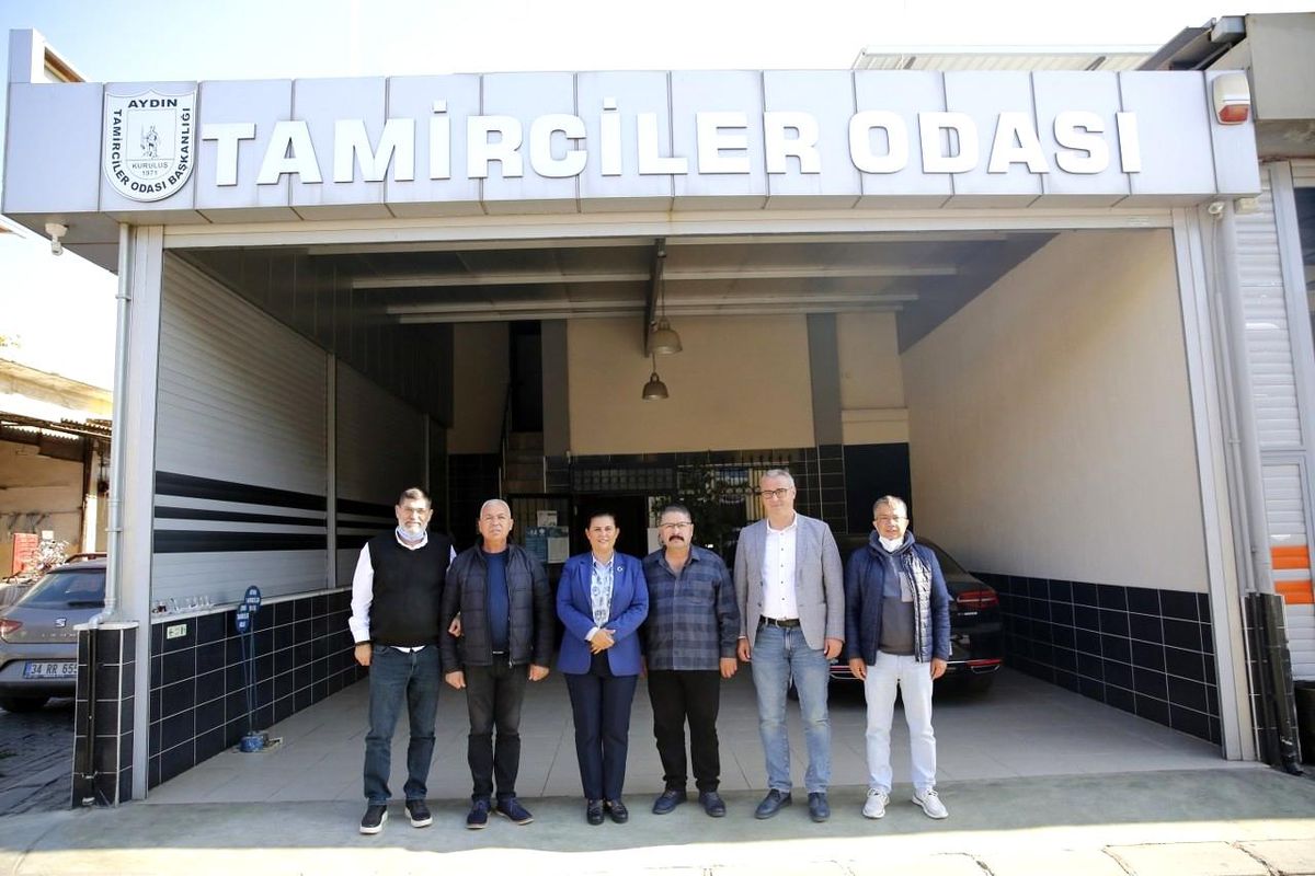 Başkan Çerçioğlu tamirciler ile bir araya geldi