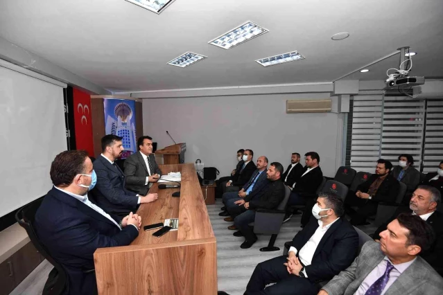 Dündar'dan MHP Osmangazi teşkilatına ziyaret