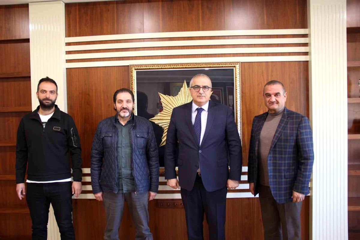 İHA\'dan Muş Emniyet Müdürü Kaloğlu\'na ziyaret