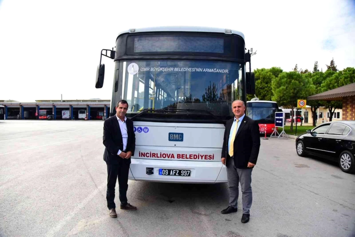 İncirliova\'ya İzmir\'den hibe otobüs