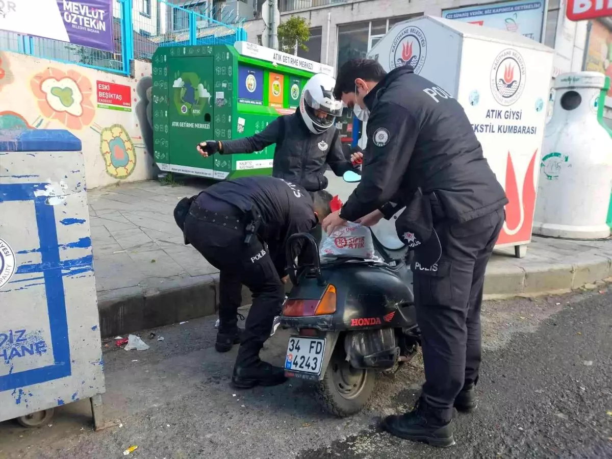 Son dakika: Kağıthane polisinden dar alan uygulaması