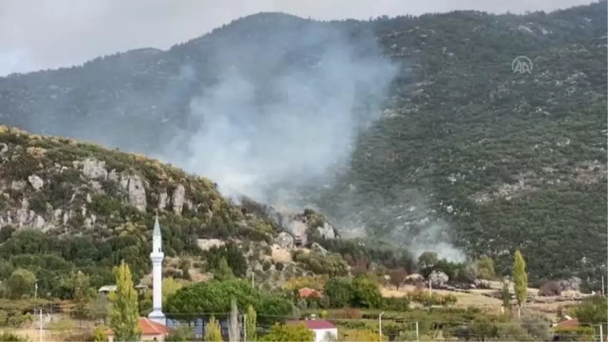 Makilik alanda çıkan yangın kontrol altına alındı