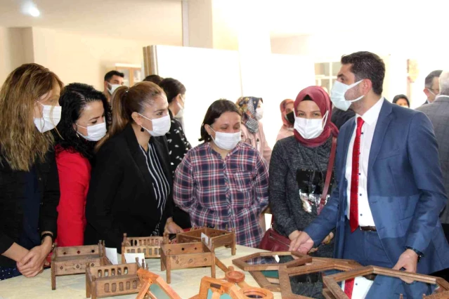 Mardin'de 'Geçmişin İzleri Geleceğin Eserleri' projesi kapsamında ahşap atölyesi kuruldu