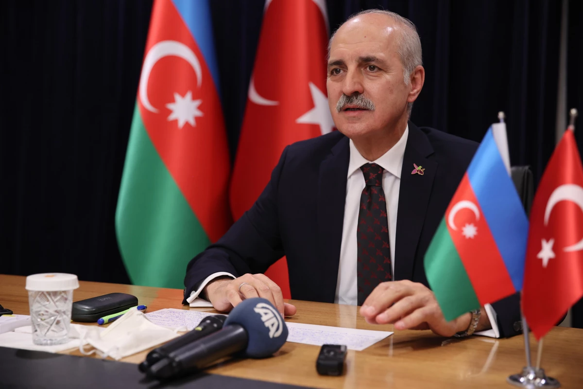 Numan Kurtulmuş, Yeni Azerbaycan Partisi ile düzenlenen çevrim içi konferansta konuştu Açıklaması
