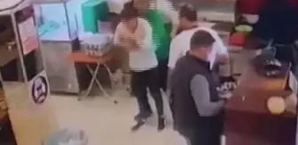 Soluk borusuna ekmek kaçan müşterisini 'Heimlich manevrası' ile kurtardı