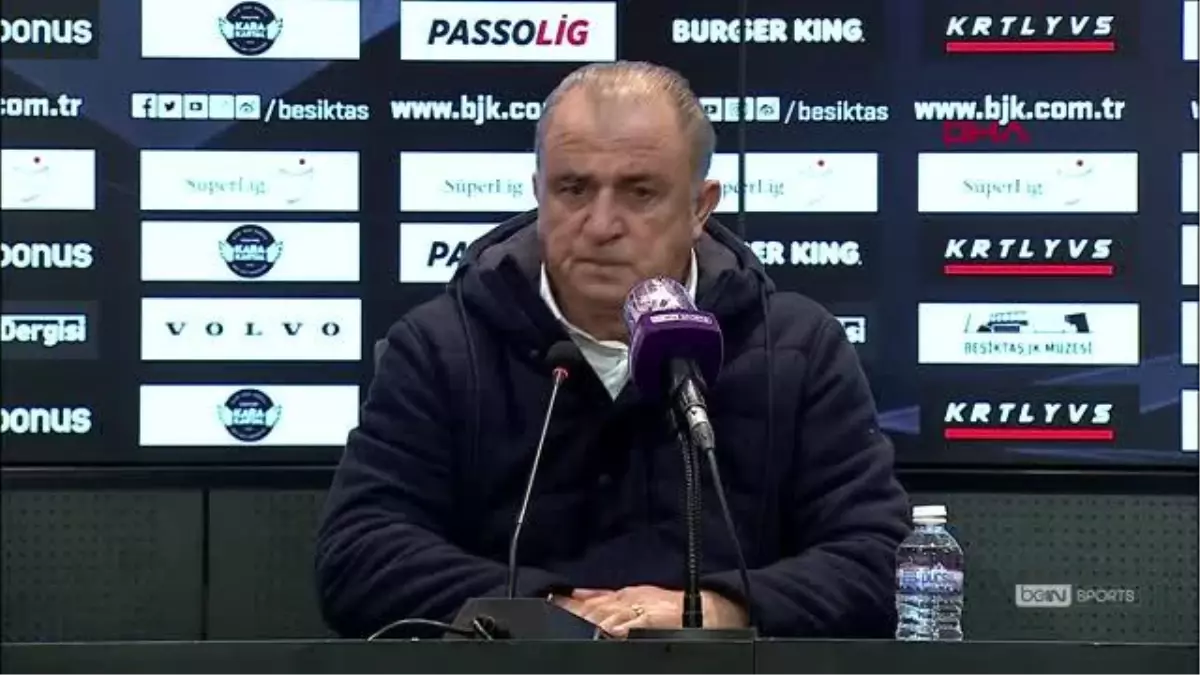 SPOR Fatih Terim: Mostafa penaltıyı Cicaldau\'nun elinden almış, bu doğru bir şey değil